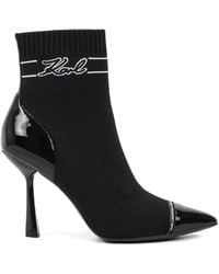 Karl Lagerfeld - Botas Pandara Signia con tacón de 95 mm - Lyst