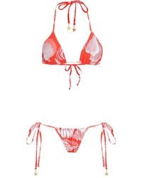 Amir Slama - X Jade Picon Bikini À Imprimé Animalier - Lyst