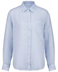 120% Lino - Long-Sleeve Button-Up Shirt - Lyst