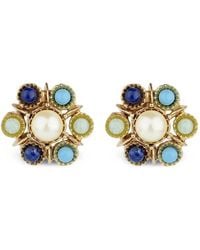Gas Bijoux - Augusta Pearl Stud Earrings - Lyst