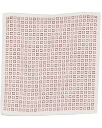 Eleventy - Geometric-Print Pocket Square - Lyst