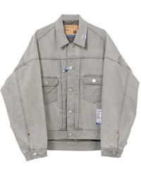 in・stru(men-tal) - Bleached Denim Jacket - Lyst