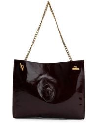 Versace - Medusa-Embellishment Chain-Strap Tote Bag - Lyst