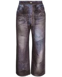 ANDERSSON BELL - Illusion Patchwork Tromp L'Oeil Jeans - Lyst