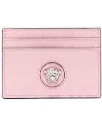 Versace - Medusa-plaque Leather Cardholder - Lyst