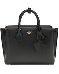 MCM - Milla Logo-Charm Tote Bag - Lyst