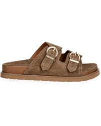 GANT - Buckle-Detail Slides - Lyst