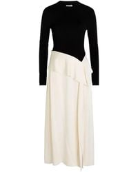 Jonathan Simkhai - Robe Longue Ornella À Manches Longues - Lyst