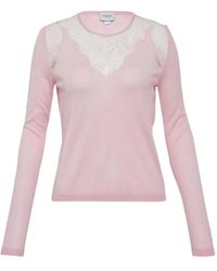 Giambattista Valli - レーストリム セーター - Lyst