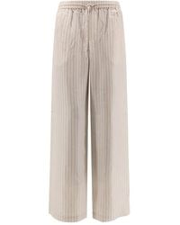 Rohe - Striped Trousers - Lyst