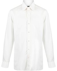 Tom Ford - Pointed-collar Long-sleeve Shirt - Lyst