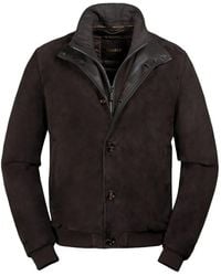 Moorer - Veste Janos En Cuir - Lyst