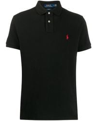 Ralph Lauren - Custom-Slim-Fit Poloshirt aus Piqué - Lyst