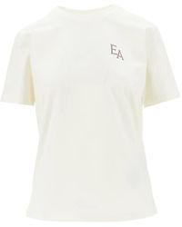 Emporio Armani - Logo-Detail T-Shirt - Lyst