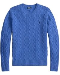 Polo Ralph Lauren - Knitted Crew Neck Sweater - Lyst