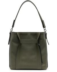 Longchamp - Medium 3d Leather Shouder Bag - Lyst