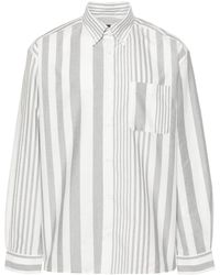 A.P.C. - Mateo Striped Cotton Shirt - Lyst