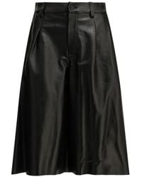 Semler - Shorts A Vita Alta Con Pieghe - Lyst