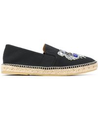 KENZO Espadrilles Tiger - Noir
