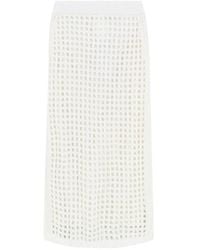 Max Mara - Opengebreide Rok - Lyst