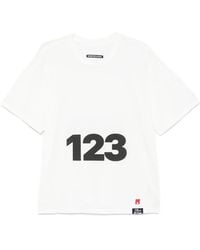 RRR123 - T-Shirt mit Logo-Print - Lyst