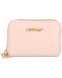 Off-White c/o Virgil Abloh - Logo-Plaque Zip-Around Wallet - Lyst
