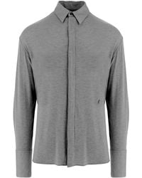 Ferragamo - Jersey Long-sleeve Shirt - Lyst