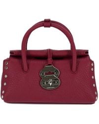 Zanellato - Baby Dotta Centauro Studded Leather Tote Bag - Lyst