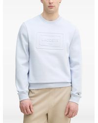 Lacoste - Pullover Mit Logo-Patch - Lyst