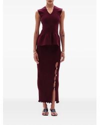 Yuzefi - Iralyn Split Skirt - Lyst