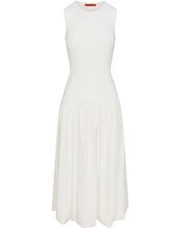 Simon Miller - Yanez Poplin Midi Dress - Lyst