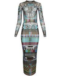 Jean Paul Gaultier - Mire プリント メッシュドレス - Lyst