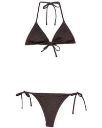 Emporio Armani - Bikini Con Motivo Floral - Lyst