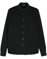 Dell'Oglio - Button-Up Cotton Shirt - Lyst