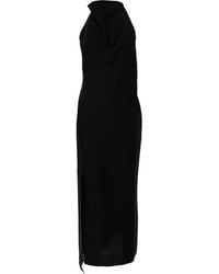 Rohe - Halterneck Virgin Wool Maxi Dress - Lyst
