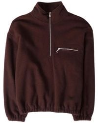 Rier - Zip-Neck Polo Top - Lyst