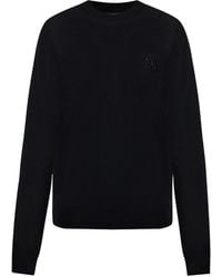 Amiri - Logo-Embroidered Cashmere Sweater - Lyst