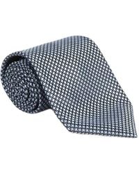 Tom Ford - Houndstooth-Pattern Silk Tie - Lyst