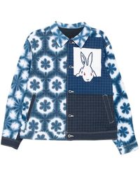 Kafeneo by TBF - Tie-Dye Shirt Jacket - Lyst