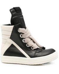 Rick Owens - Baskets Geobasket À Lacets - Lyst
