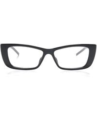 Gucci - Brille Mit Eckigem Gestell - Lyst