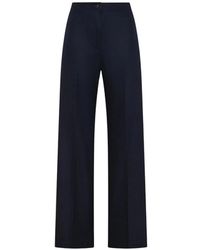Seventy - Pressed-Crease Wide-Leg Trousers - Lyst