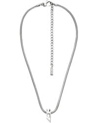 DIESEL - D-Logo Snake-Chain Necklace - Lyst