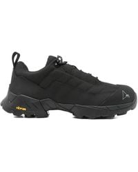 ROA - Quilted Lace-Up Sneakers - Lyst