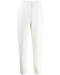 Alexander McQueen - Cropped Tailored Trousers - Lyst