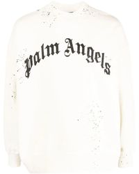 Palm Angels - Herren baumwolle sweatshirt - Lyst
