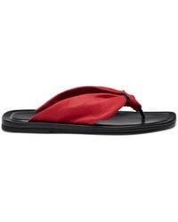 Loulou de Saison - Leather Sandals - Lyst