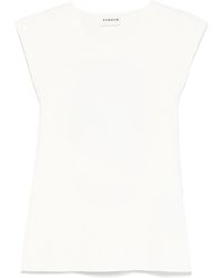 P.A.R.O.S.H. - Fine-Knit Tank Top - Lyst