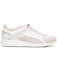Ferragamo - Leather Sneakers - Lyst