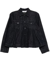 JNBY - Oversized Denim Jacket - Lyst